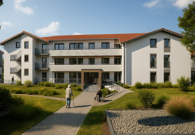 Horn Bad Meinberg -Visualisierung Pflegeheim