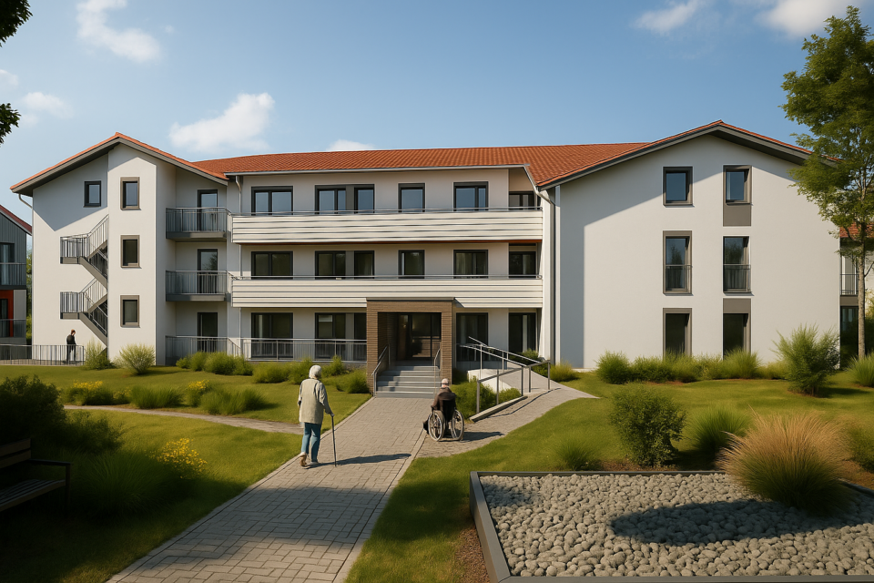 Horn Bad Meinberg -Visualisierung Pflegeheim